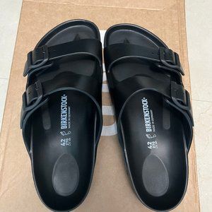 Birkenstock Mens Arizona Eva Black Slides EUR 42 US size 9